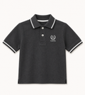 Kids Black Polo T-Shirt