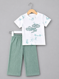 Summer Floral Lounge Set For Girls