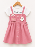 Girls Princess Pink Dress