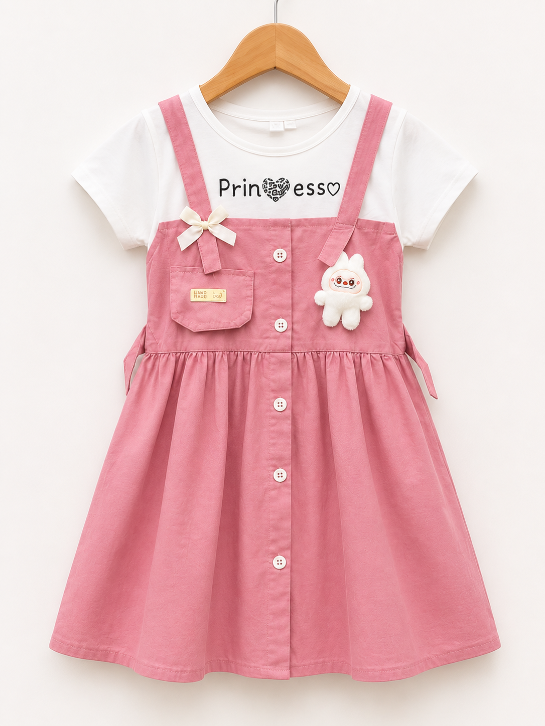 Girls Princess Pink Dress
